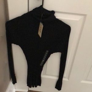 Pink rose xs turtle neck